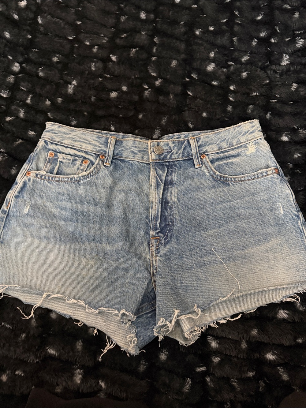 GRLFRND denim shorts